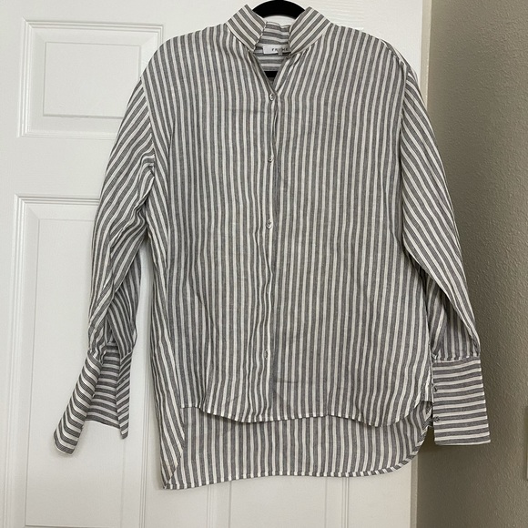 FRAME button up stripped shirt - Picture 9 of 12